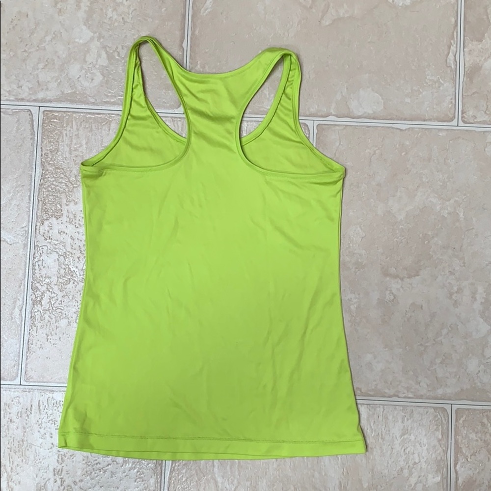 Lime green workout tank - Picture 3 of 3